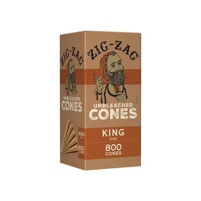 Zig-Zag King Size Unbleached