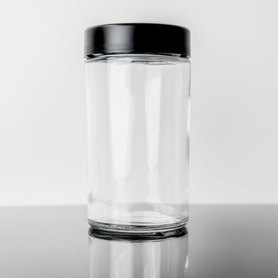 Glass Tall CRC Flint Jar