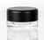 9ml Glass Clear Concentrate CR Jar with Black CR lid (320pcs)