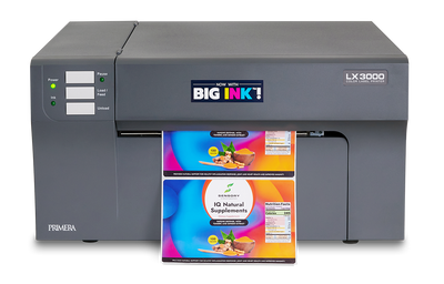 Primera LX3000 Color Label Printer with Big Ink™ Tanks