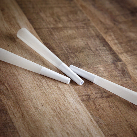 
  
	
    
	
    KC Pre-Roll Cones Pure White 98mm x 26mm (800 count)