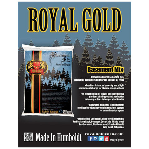 
  
	
    
	
    Royal Gold Soil, BASEMENT MIX