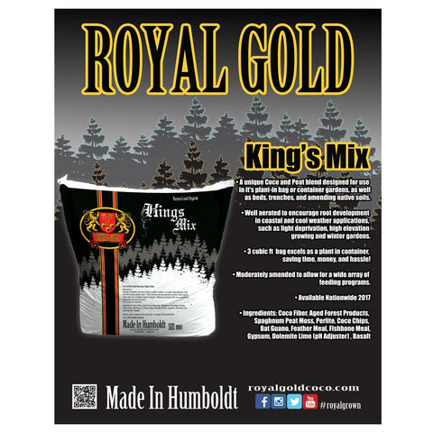 
  
	
    
	
    Royal Gold Soils: KINGS MIX
