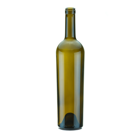 
  
	
    
	
    750ml Wine Bottle Claret 7151 AG Tall Taper Cork (12)